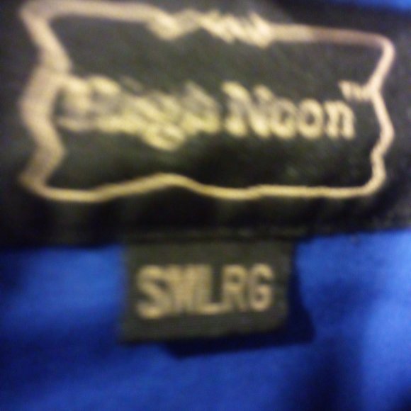 2 HIGH NOON WESTERN SNAP DRESS SHIRTS SZ SM. - 1 SS AND 1 LS BOTH NEW - Picture 3 of 5